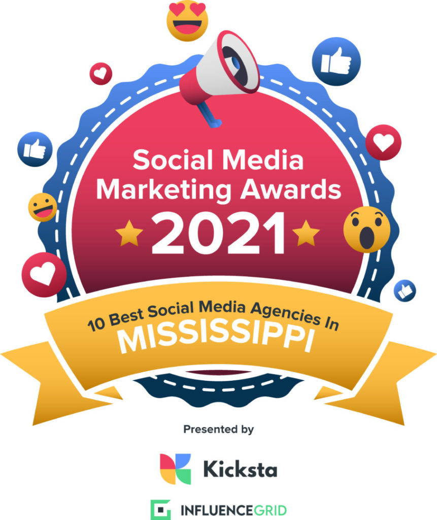 Social Media Marketing Awards 2021 - C.H. Local Media Number 1 Social Media Marketing Agency in Mississippi